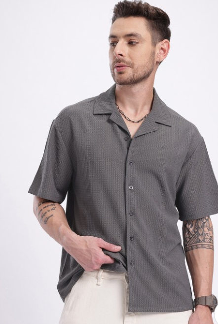 Relaxed Fit Casual Shirt