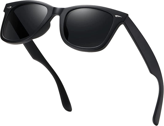 Polarized Sunglasses for Men and Women Semi-Rimless Frame Driving Sun glasses UV Blocking