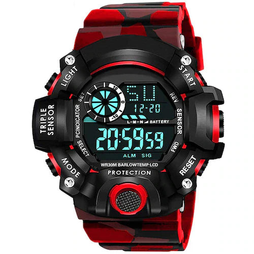 Analog-Digital Sports Watch for Men and Boys